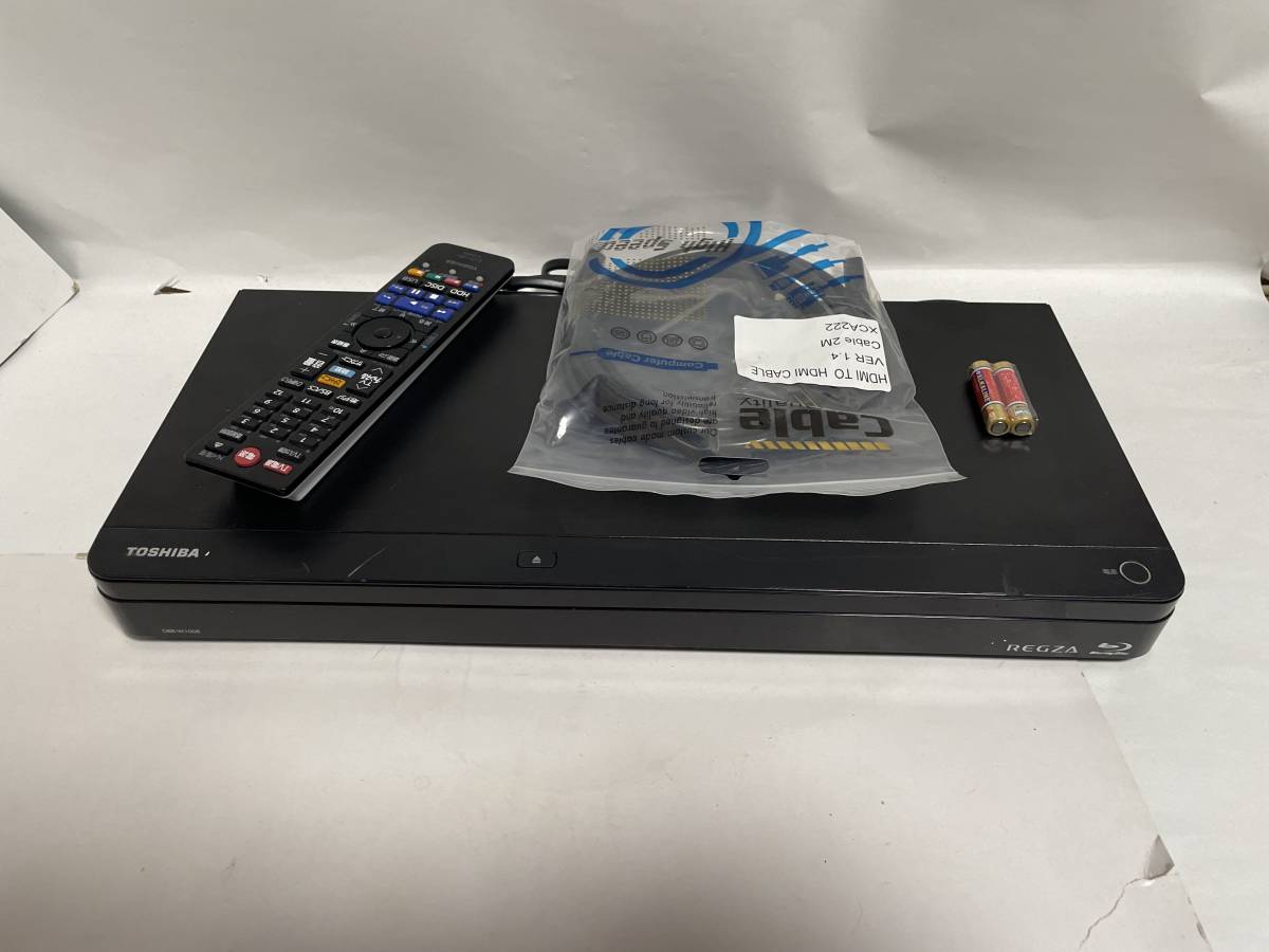 東芝レグザDBR-W1008 W録画　2番組み同時録画　WD NAS耐久モデルレッド低発熱タイプ　4TB HDD換装　整備済み完動品　送料無料