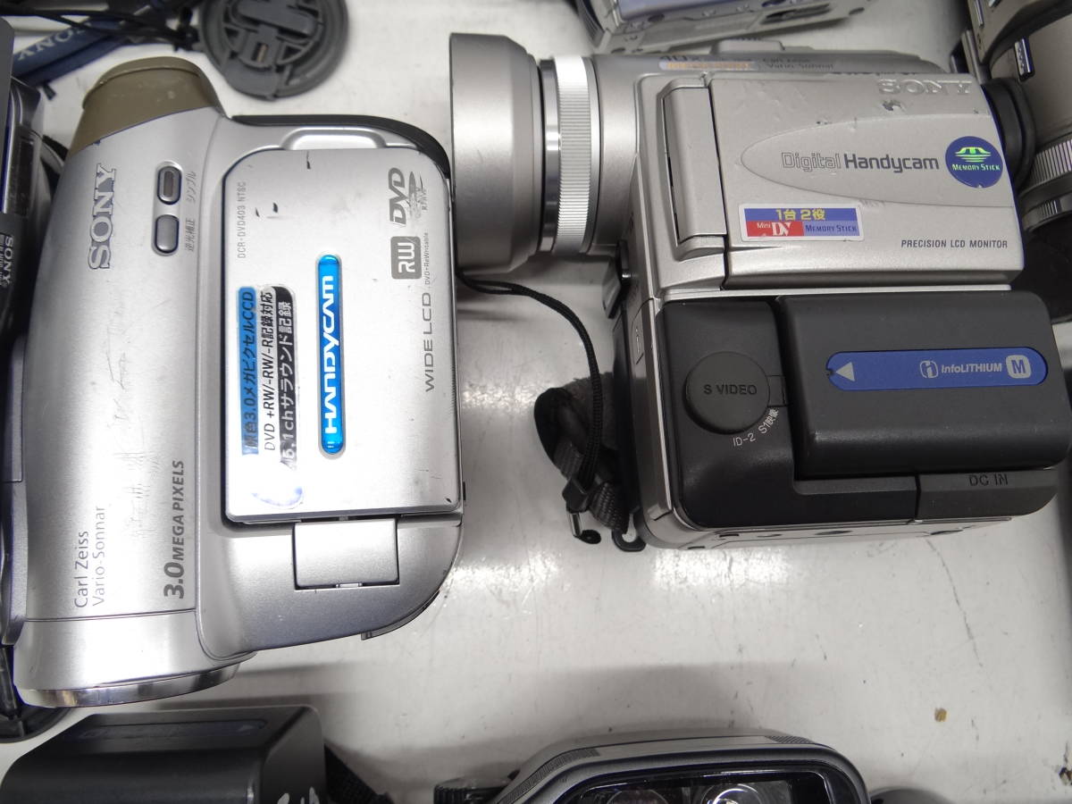 M315D 大量 24台 デジタル 8mm ビデオ カメラ ソニー HDR DCR