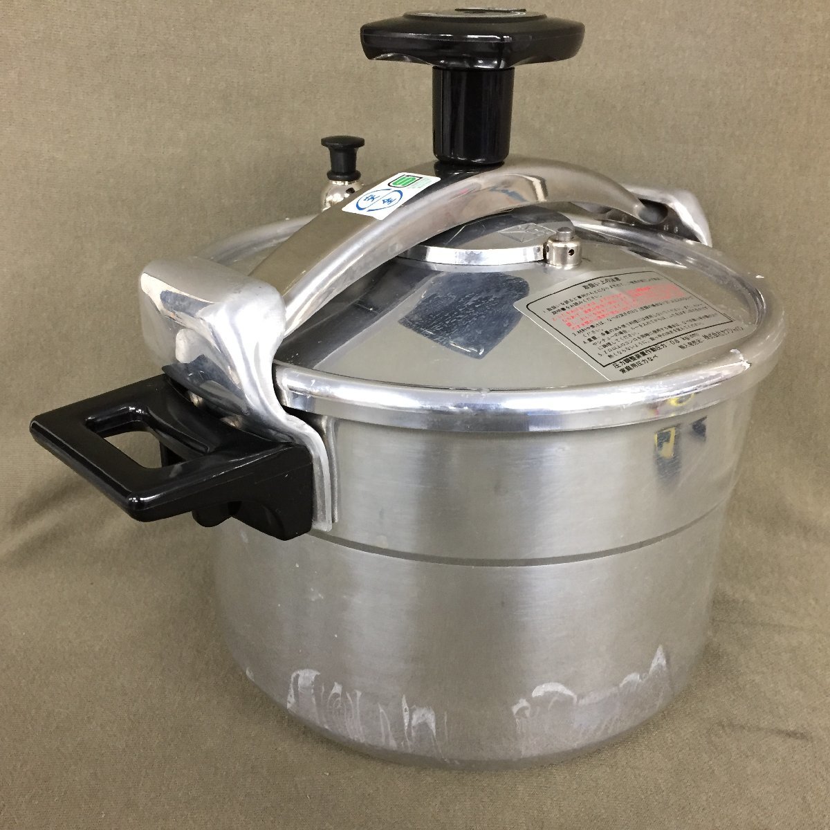 ☆10―012☆圧力鍋 セブ ALU アルミ製 6L 家庭用 調理器具 圧力