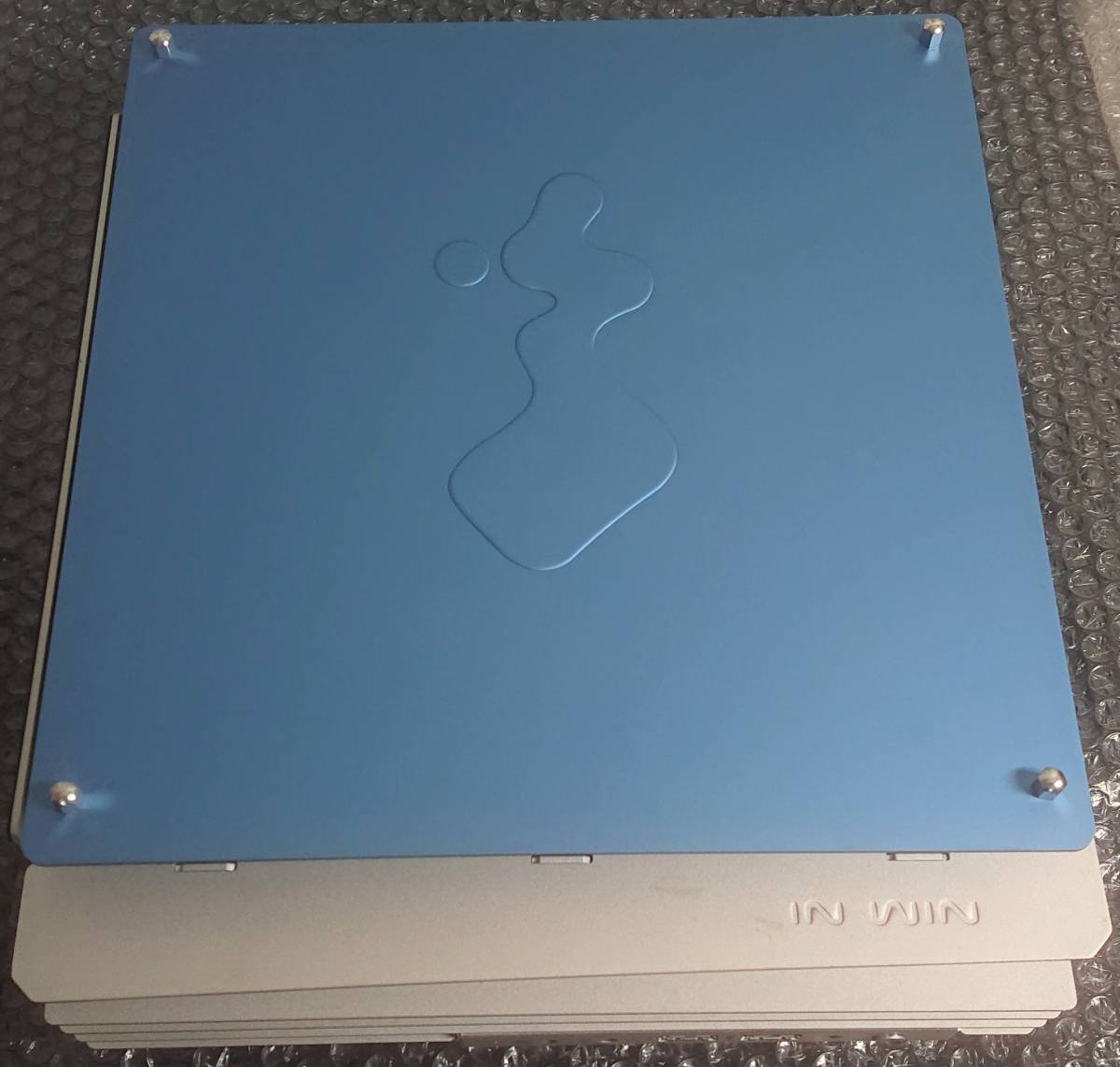 訳アリ] Mini-ITXケース In Win [ H-Frame mini CA02/ITX/B ブルー