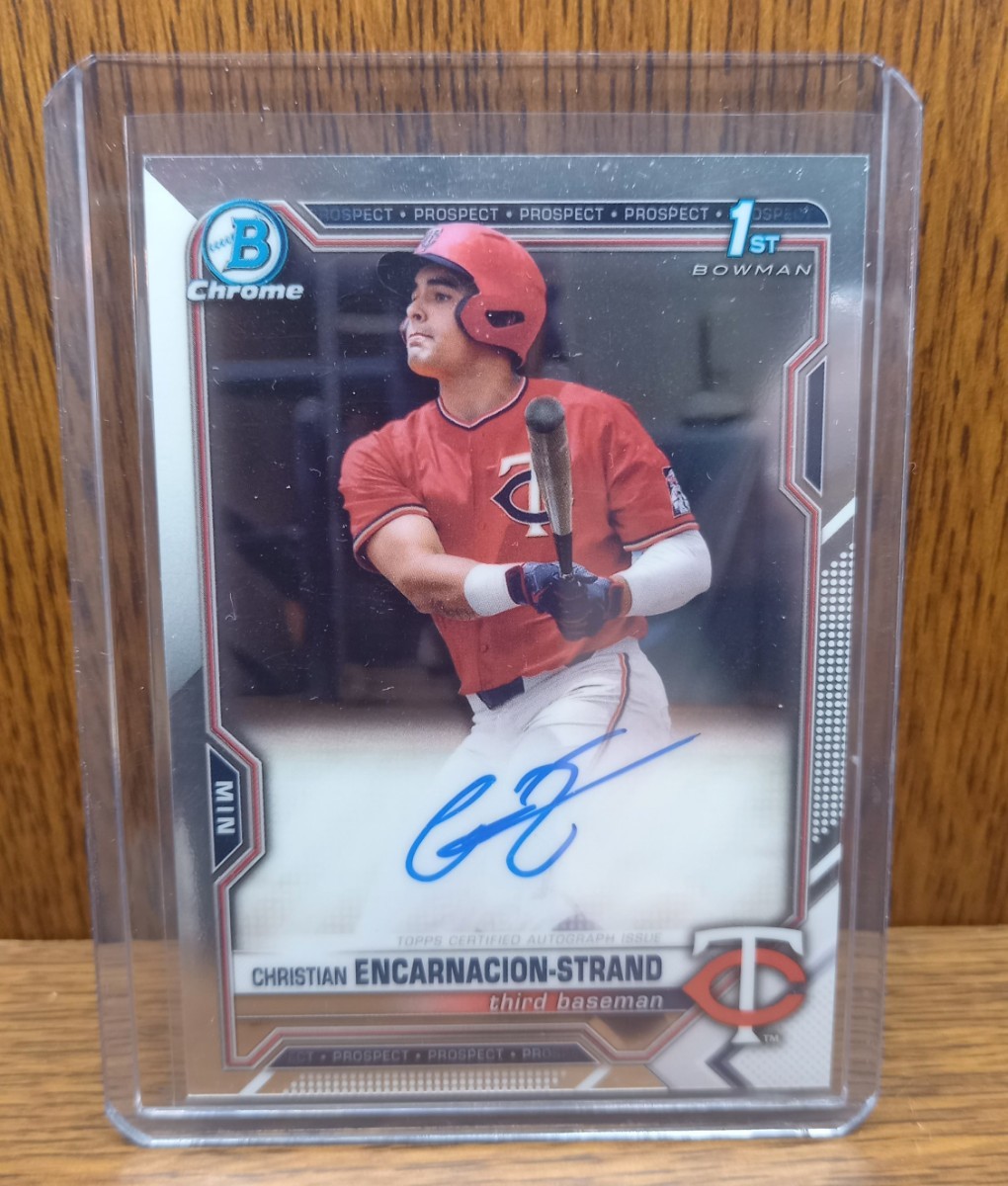 Christian Encarnacion-Strand 直筆サイン MLB