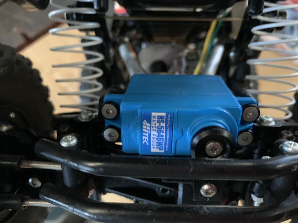 タミヤ CR-01 ランドクルーザー40 ESCサーボ付き スペアボディ付き クローラー _3