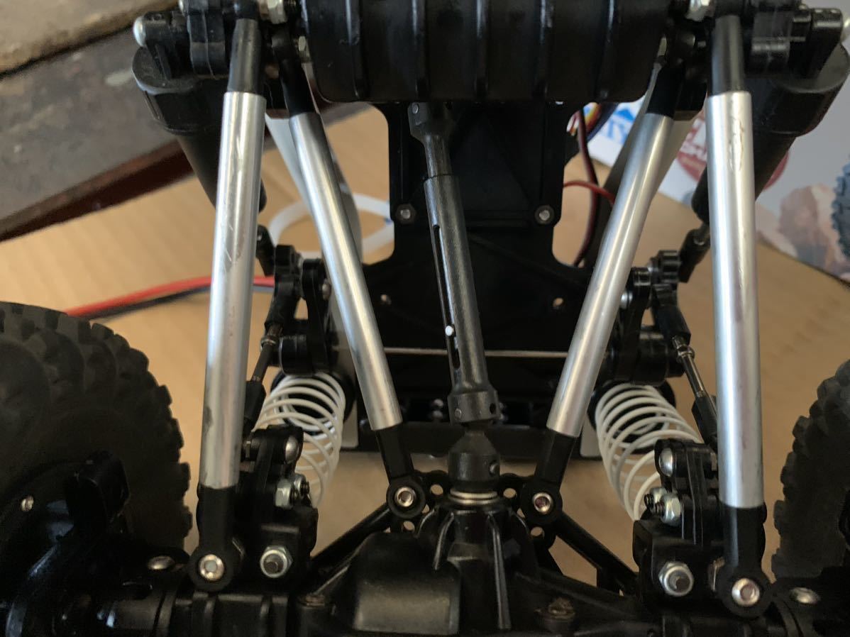 タミヤ CR-01 ランドクルーザー40 ESCサーボ付き スペアボディ付き クローラー _4