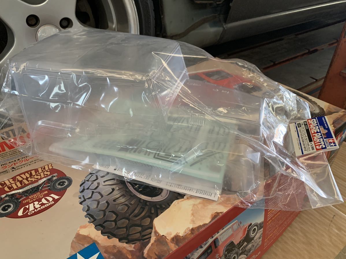 タミヤ CR-01 ランドクルーザー40 ESCサーボ付き スペアボディ付き クローラー _7