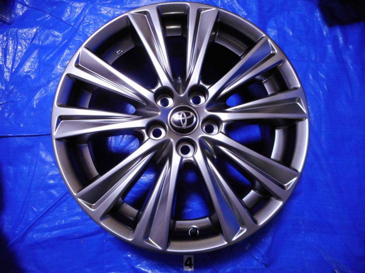 美品 トヨタ 30 アルファード ヴェルファイア 純正18インチ ハイグロス アルミホイール1本 4261Ａ-58040 AGH30W GGH30W B4