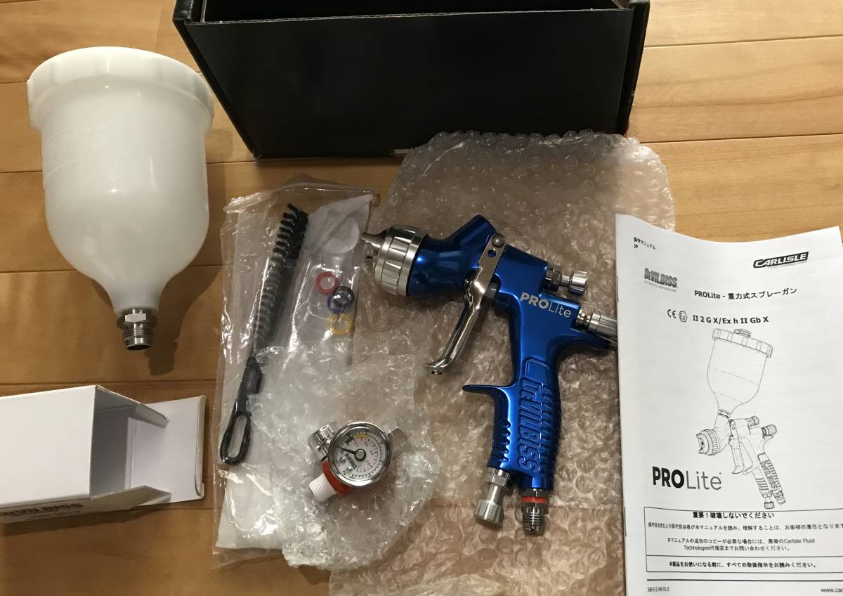 デビルビス PRO Lite スプレーガン【新品・未使用】☆エアー 