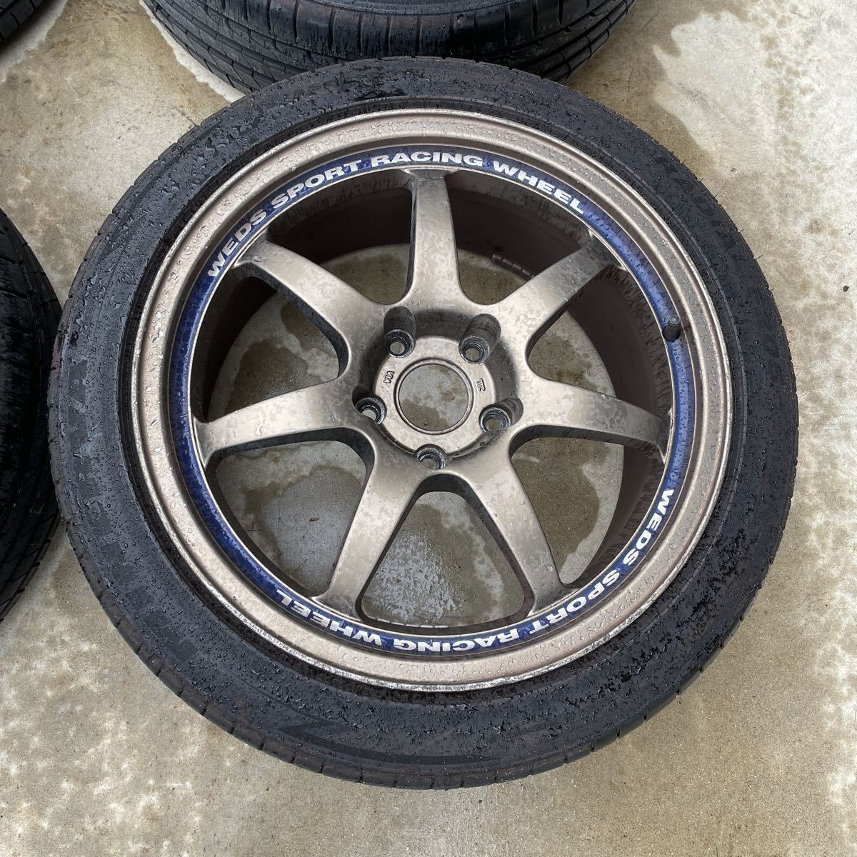 weds sports wheel ウェッズ スポーツ ホイールSA-90 タイヤバリ溝 