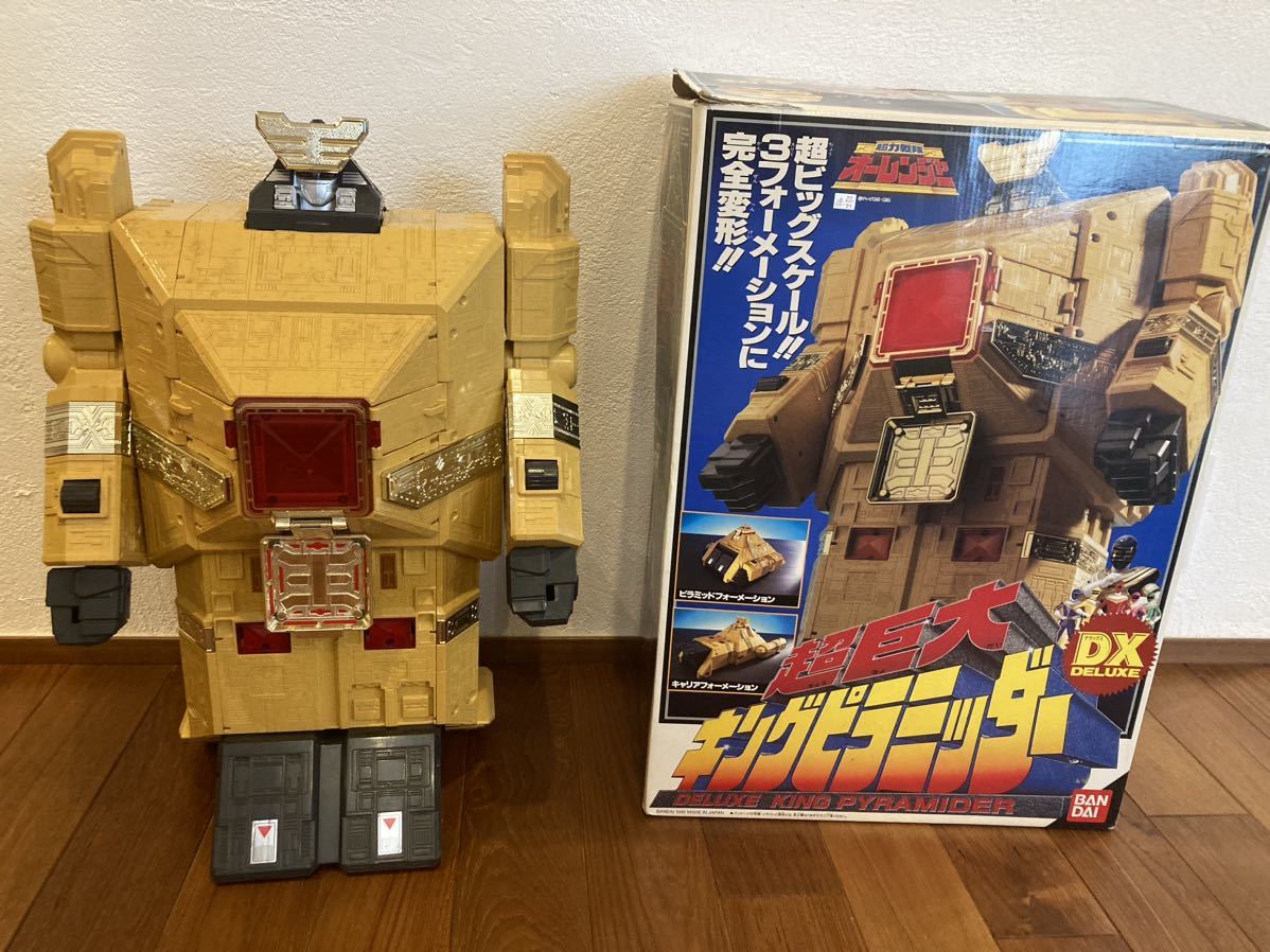 超力戦隊 オーレンジャー 超巨大キングピラミッダーDX 箱付き(超力戦隊 