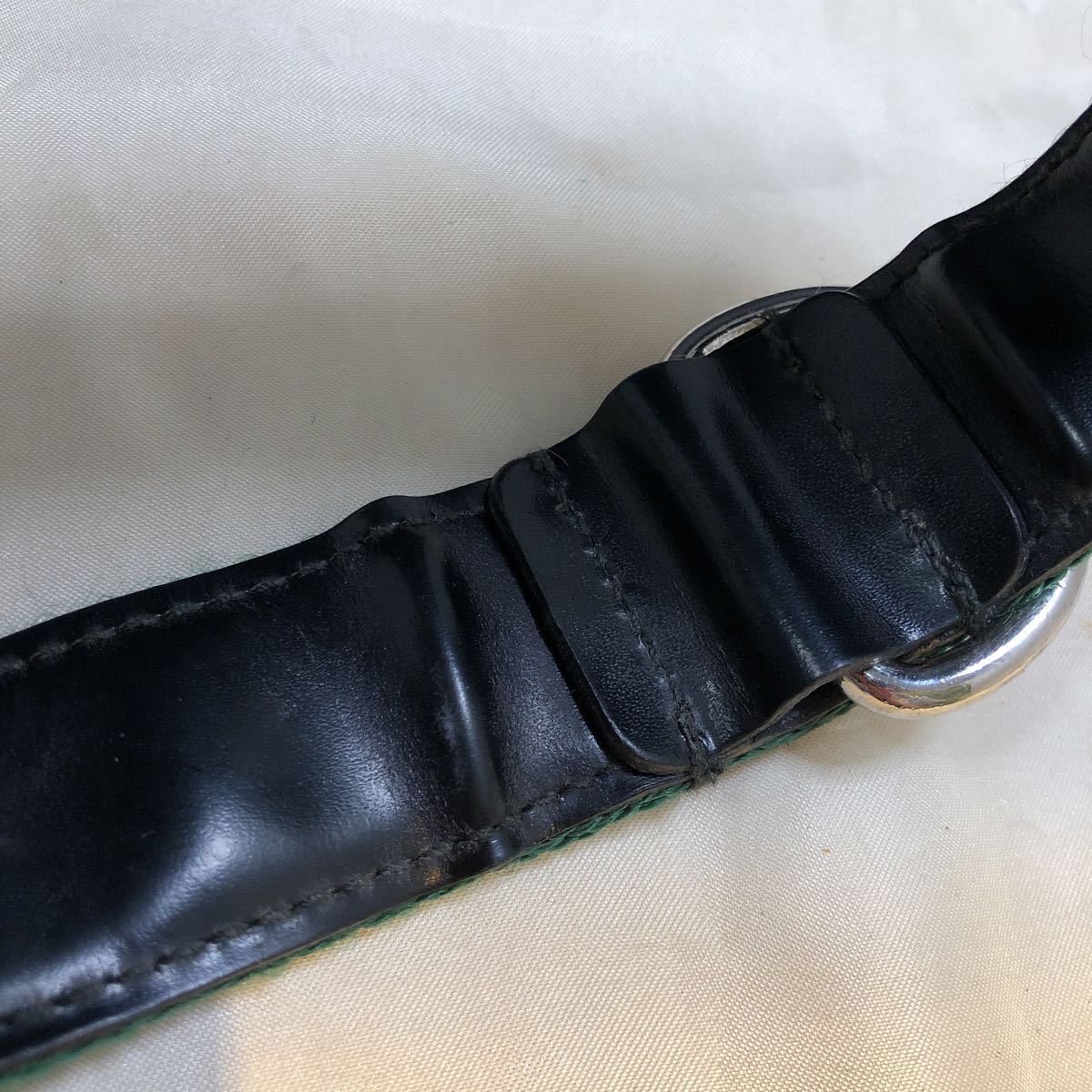 GUCCI グッチ 犬用品 3点セット 首輪 リード 大型犬用 ジャンク品 