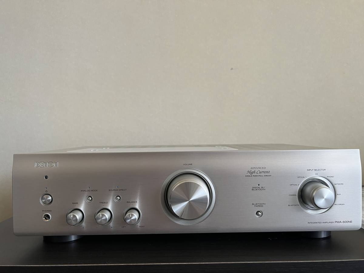 DENON デノン PMA-600NE プリメインアンプ 2023年1月購入 PMA600NE 