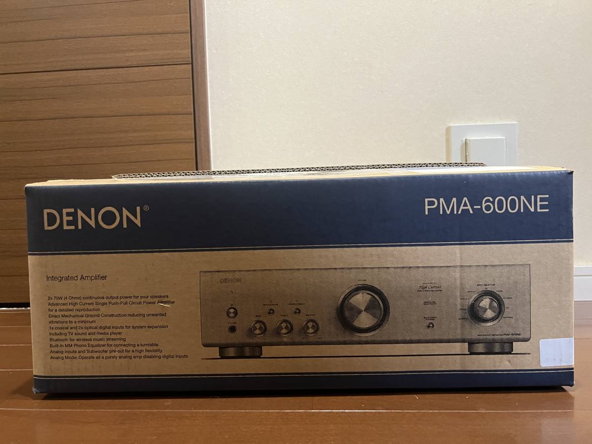 DENON デノン PMA-600NE プリメインアンプ 2023年1月購入 PMA600NE 