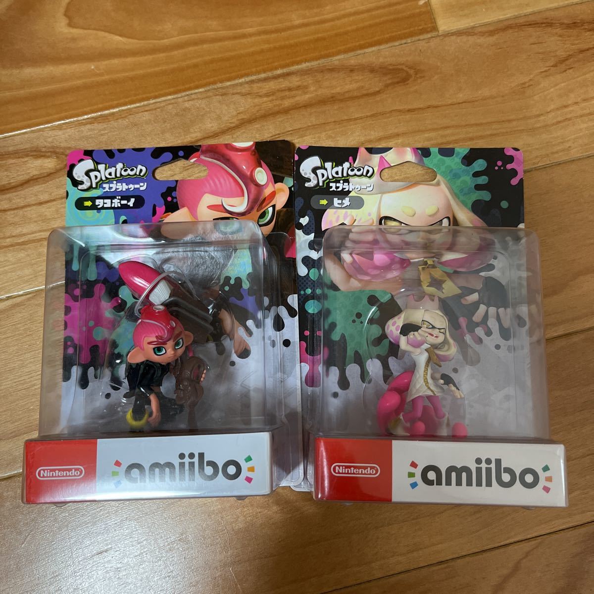 【セール，安い】 amiibo スプラトゥーン ヒメ&タコボーイ(ニンテンドースイッチアクセサリー)｜売買されたオークション情報、yahooの商品情報をアーカイブ公開 - オークファン ニンテンドースイッチアクセサリー