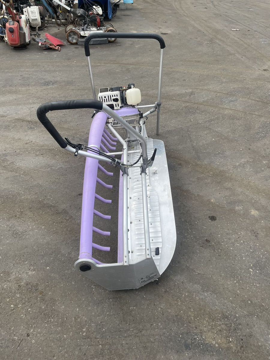 カワサキ技研　茶刈機　SV-110W 兵庫県発 Kawasaki 茶刈機 摘採機 茶摘み機 大型剪枝機 刈ナシ