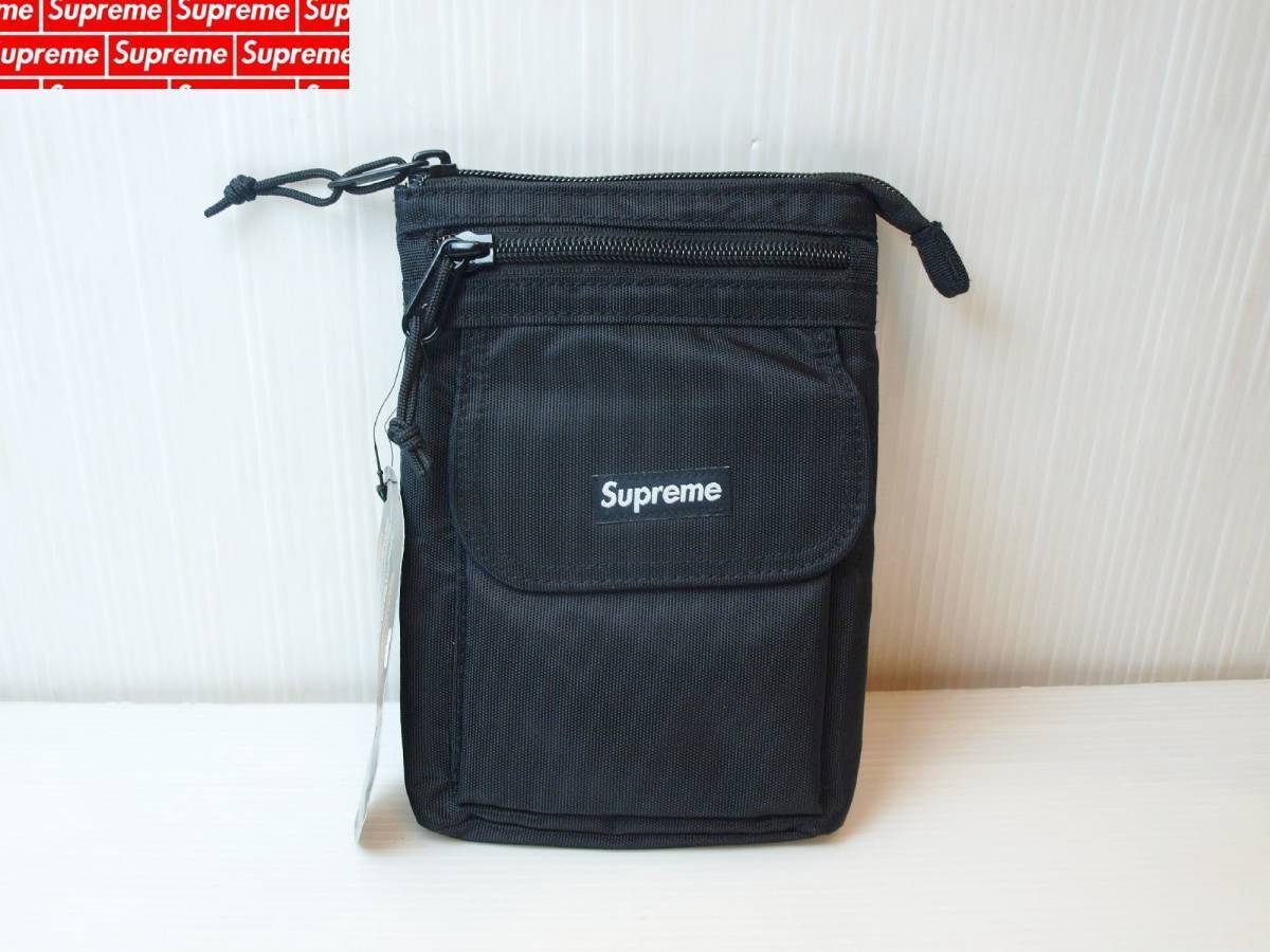 Supreme シュプリーム Shoulder Bag Black 2019FW ショルダーバッグ  