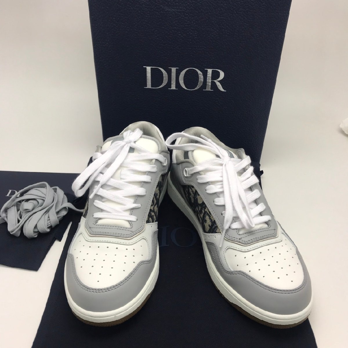 B27 ディオール DIOR スニーカー ロートップ オブリーク ロートップ 