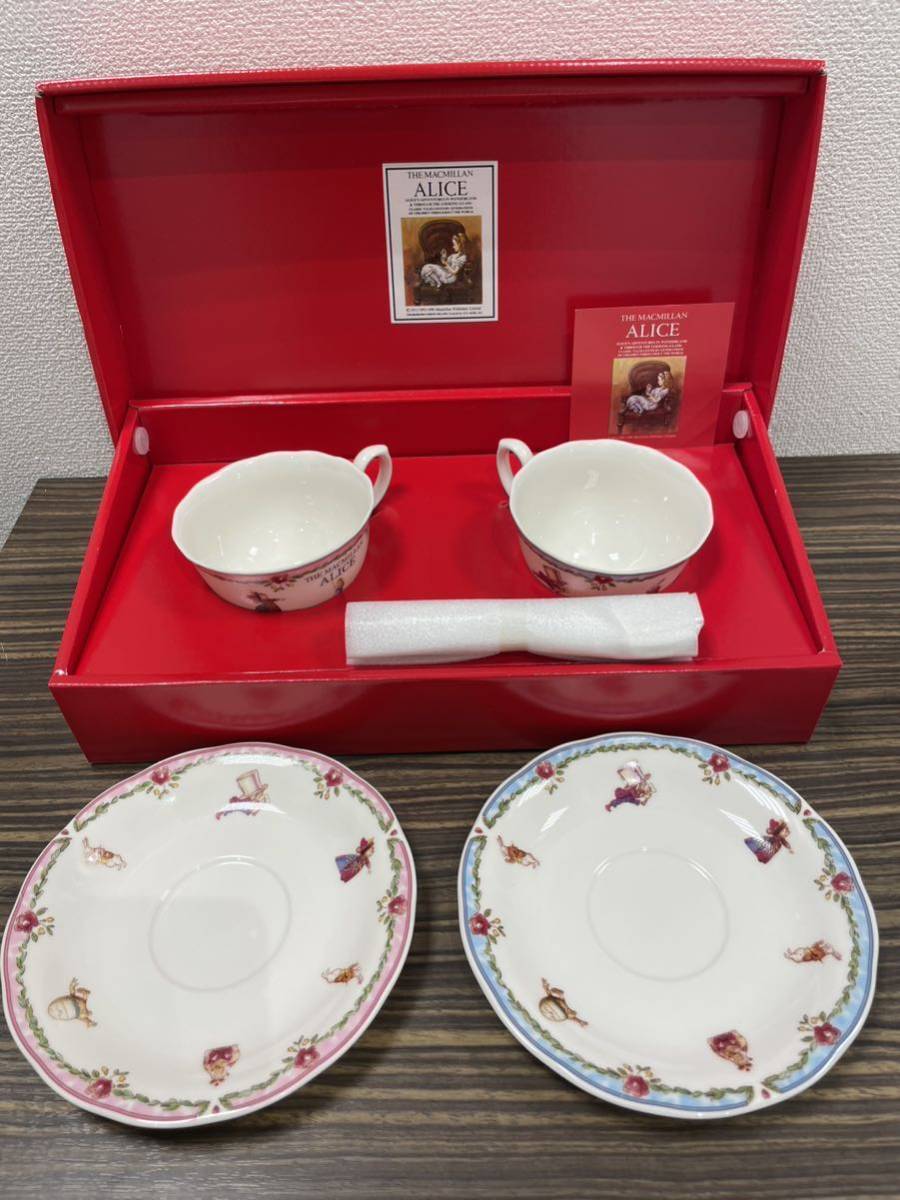 不思議の国のアリス　お皿　カップ　食器セット　THE MACMILLAN THE MACMILLAN ALICE マクラミン「不思議の国のアリス」カップ