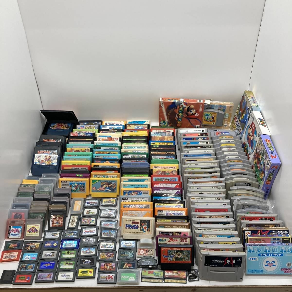1円～】ジャンク レトロゲーム ソフト まとめ売り 64 スーパー