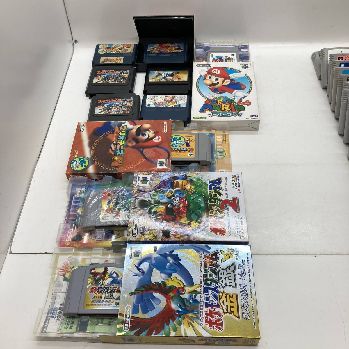 1円～】ジャンク レトロゲーム ソフト まとめ売り 64 スーパー