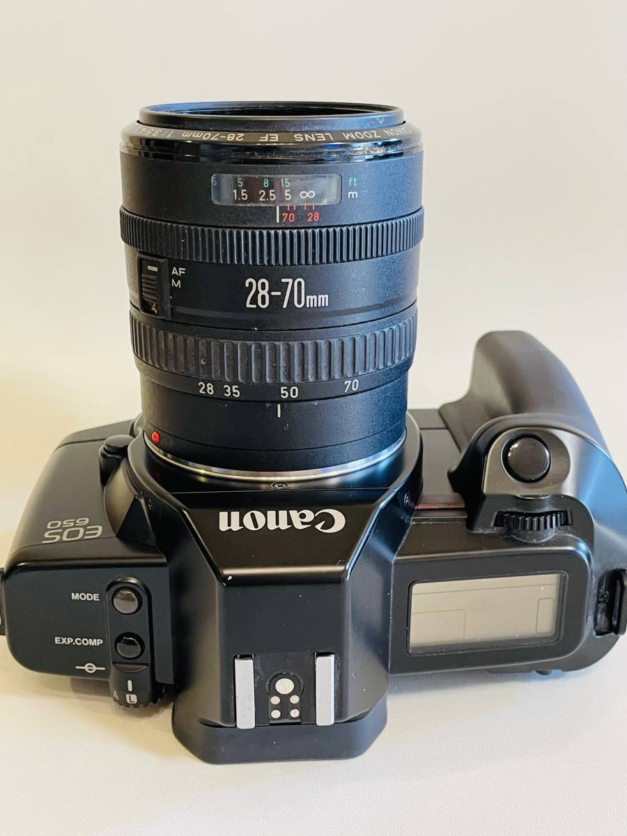 Canon キャノンEOS650 フィルムカメラ　レンズ キャノン EOS 650フィルムカメラ、キャノンズームレンズEF28－70㎜、f3