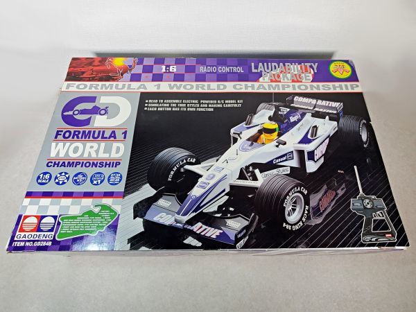 当時物 ラジコン F1 フォーミュラーワン ワールドチャンピオンシップ 1/6 SCALE GAODENG エフワン LAUDABILTY PACKAGE 120 DGM020(その他)｜売買されたオークション情報、yahooの商品情報をアーカイブ公開 - その他