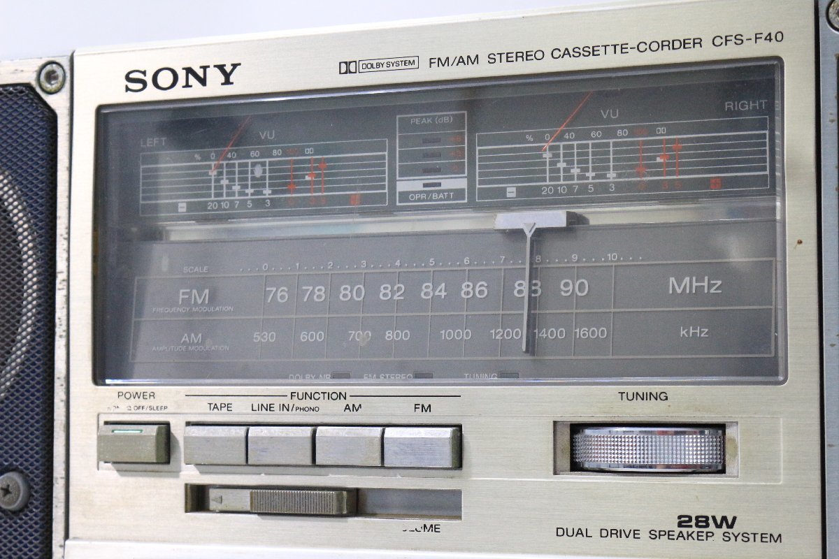 SONY/ソニー エナジーQbe/エナジーキューブ ステレオ カセット