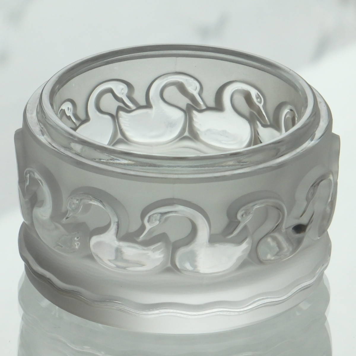 ルネ・ラリック カナール LALIQUE CANARD パウダーケース 小物入 ルネ
