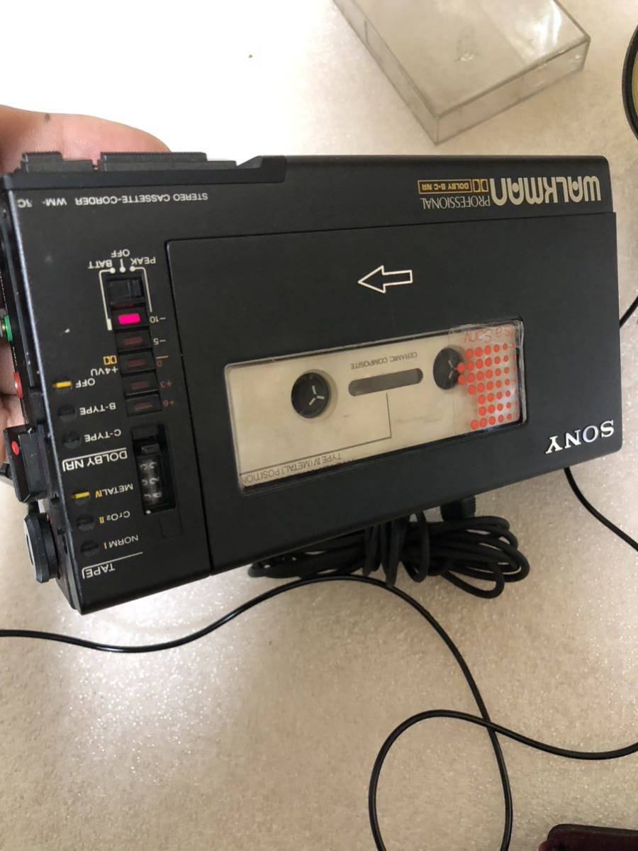 SONY WM-D6C 再生、早送り、戻り送り　音出しは確認済み現状品_2