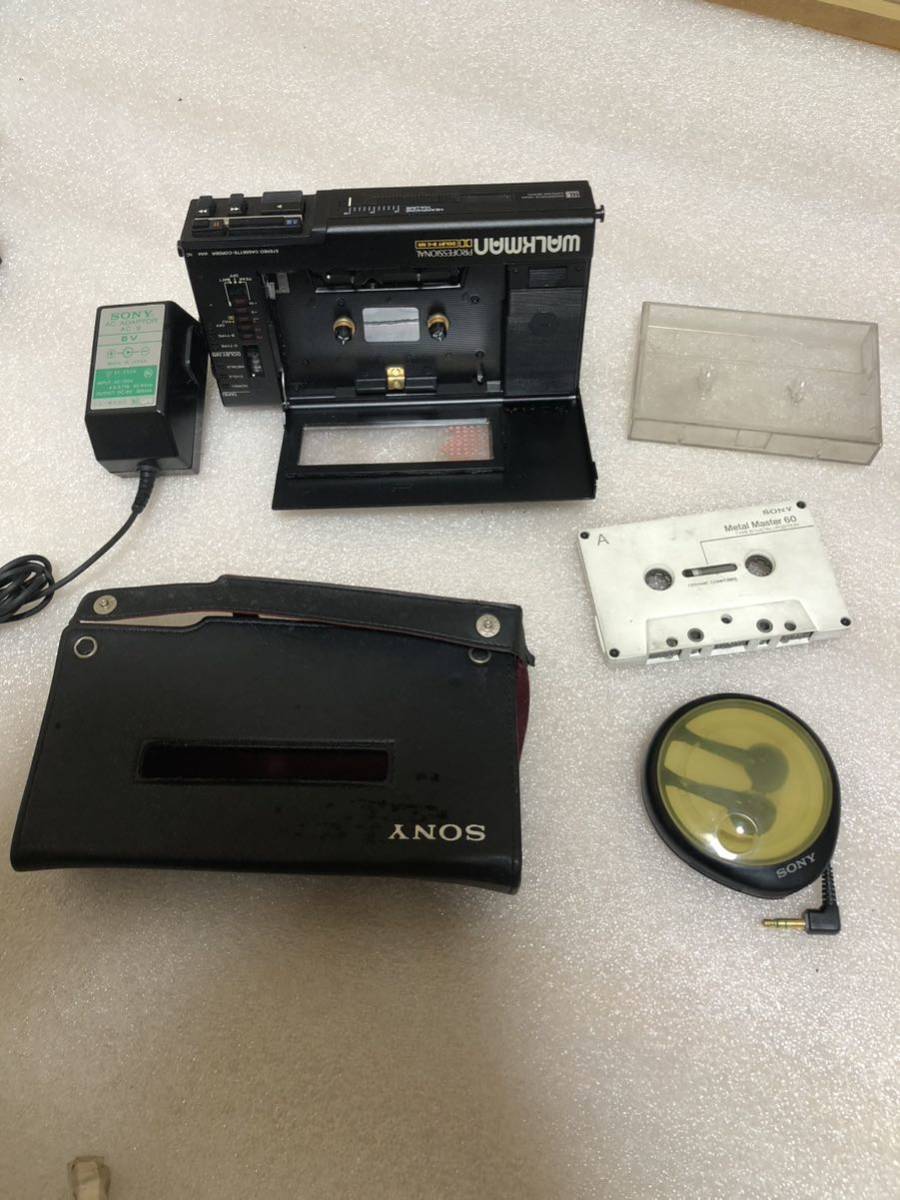 SONY WM-D6C 再生、早送り、戻り送り　音出しは確認済み現状品_3