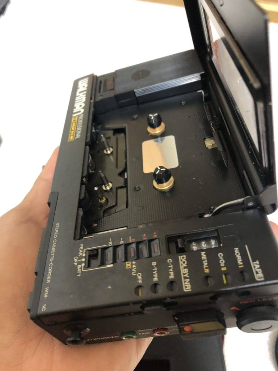 SONY WM-D6C 再生、早送り、戻り送り　音出しは確認済み現状品_4