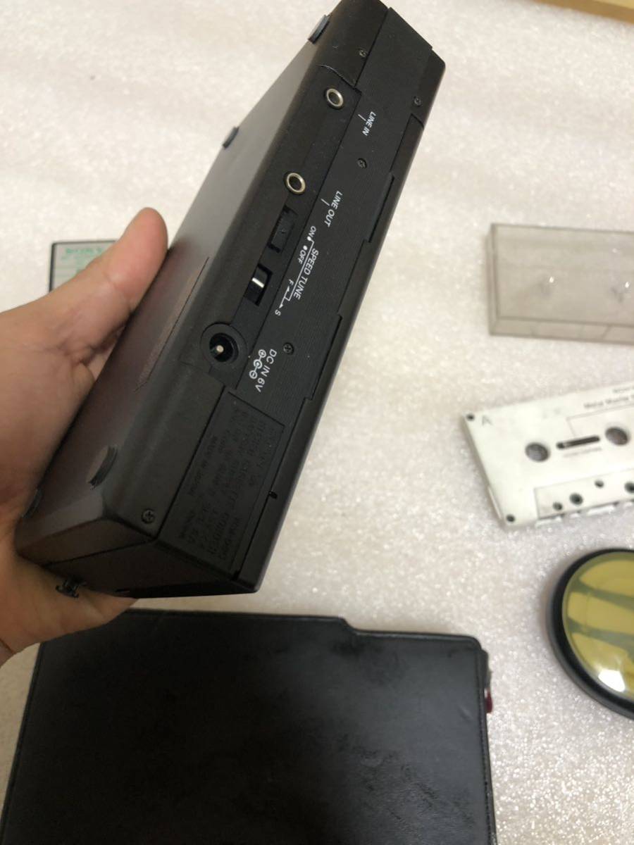 SONY WM-D6C 再生、早送り、戻り送り　音出しは確認済み現状品_9