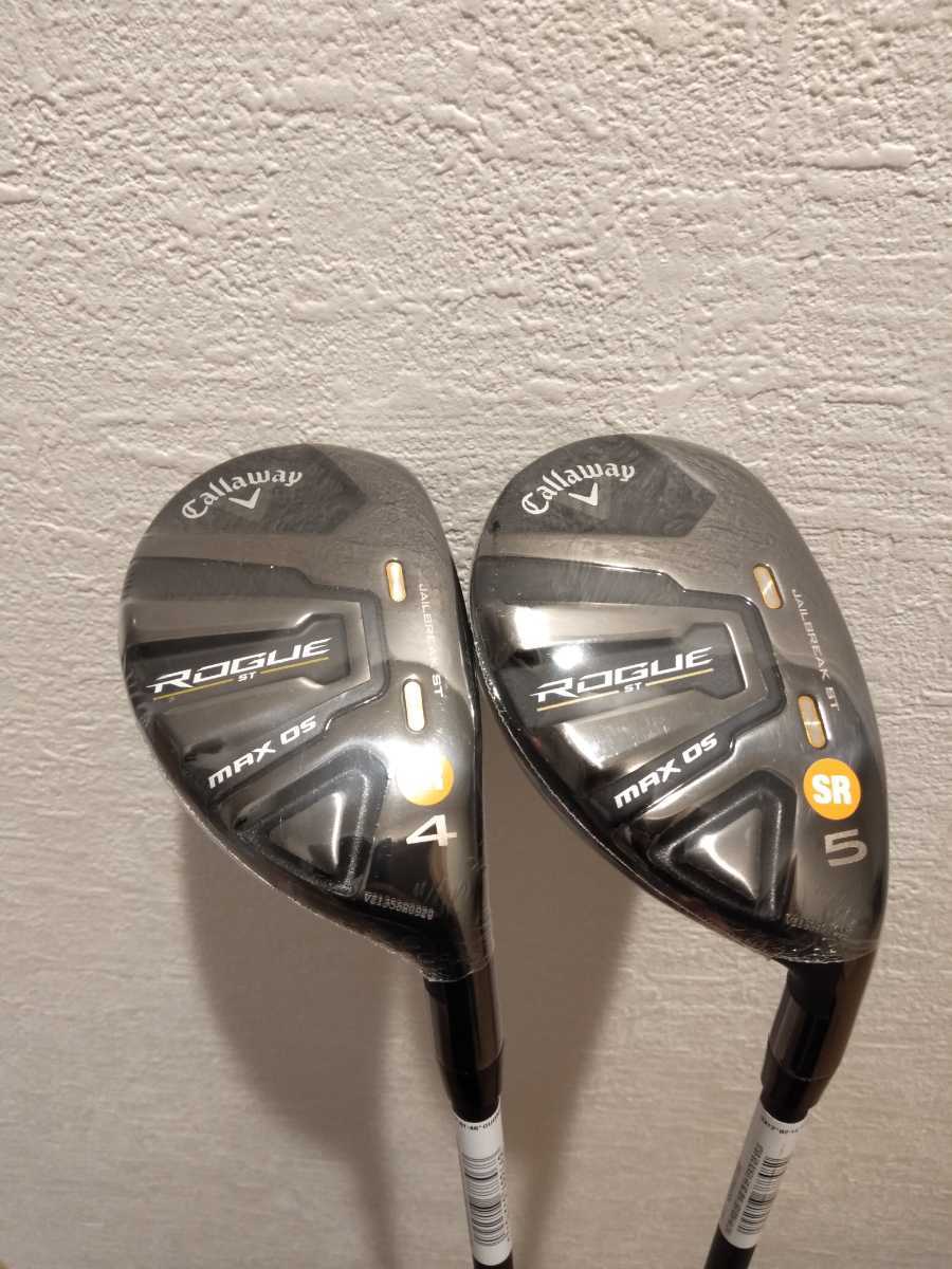 キャロウェイ★ROGUE（ローグ）ＳＴ　ＭＡＸ　ＯＳ ユーティリティ★４Ｈ　２１°&　5H 24°　VENTUS 5 For Callawayシャフト★SR 送料無料_1