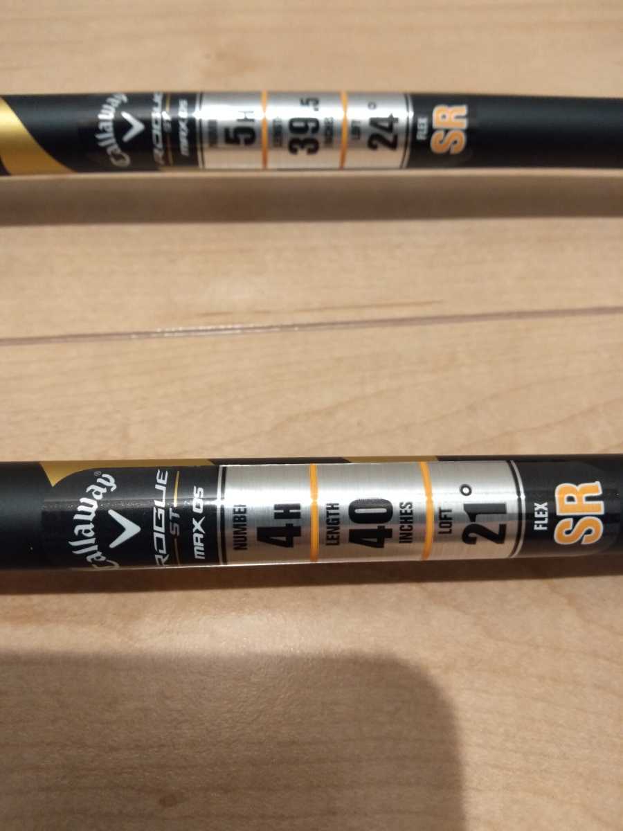 キャロウェイ★ROGUE（ローグ）ＳＴ　ＭＡＸ　ＯＳ ユーティリティ★４Ｈ　２１°&　5H 24°　VENTUS 5 For Callawayシャフト★SR 送料無料_4