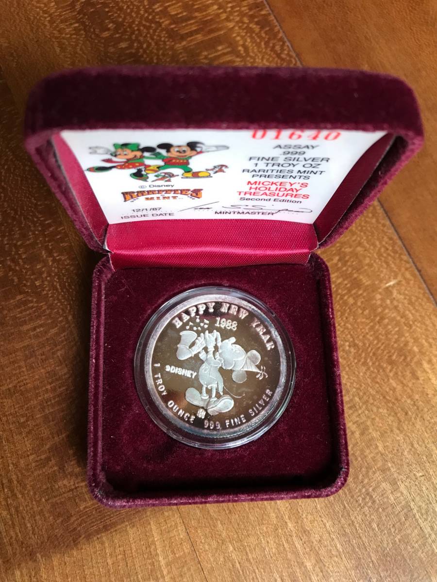 ディズニーピーターパン銀製コイン36g