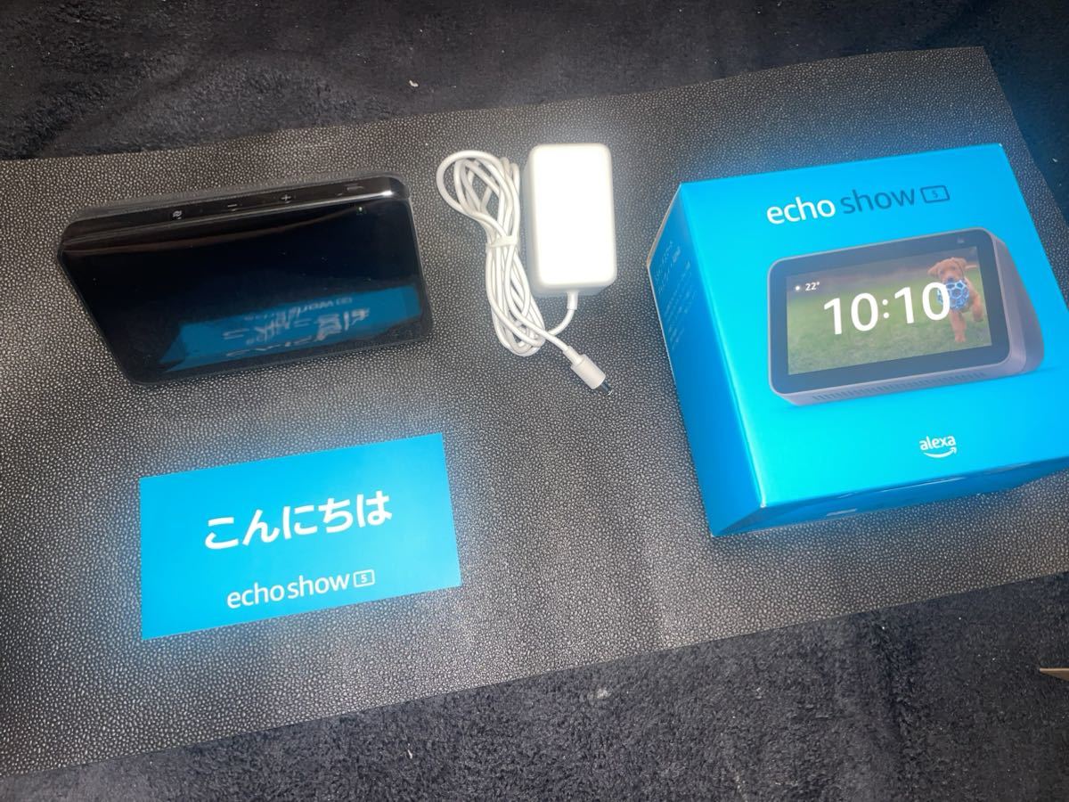 ベー　Amazon Echo Show 5 第二世代青系　10点分 ☆ Amazon echo show5 第2世代 alexa 青 紺色 スピーカー アレクサ