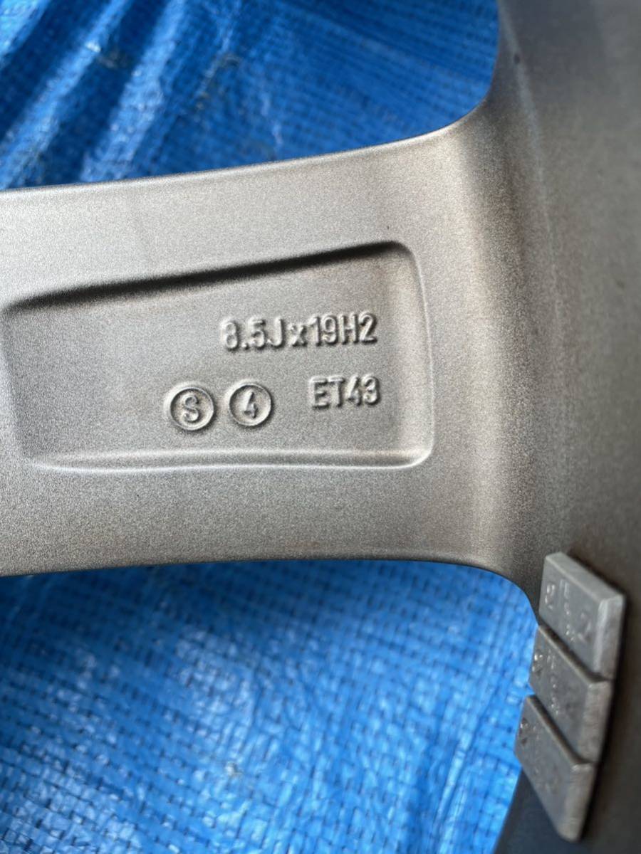 Audi純正5アームローター】 2014 A4アバントSlineプラス標準装備品