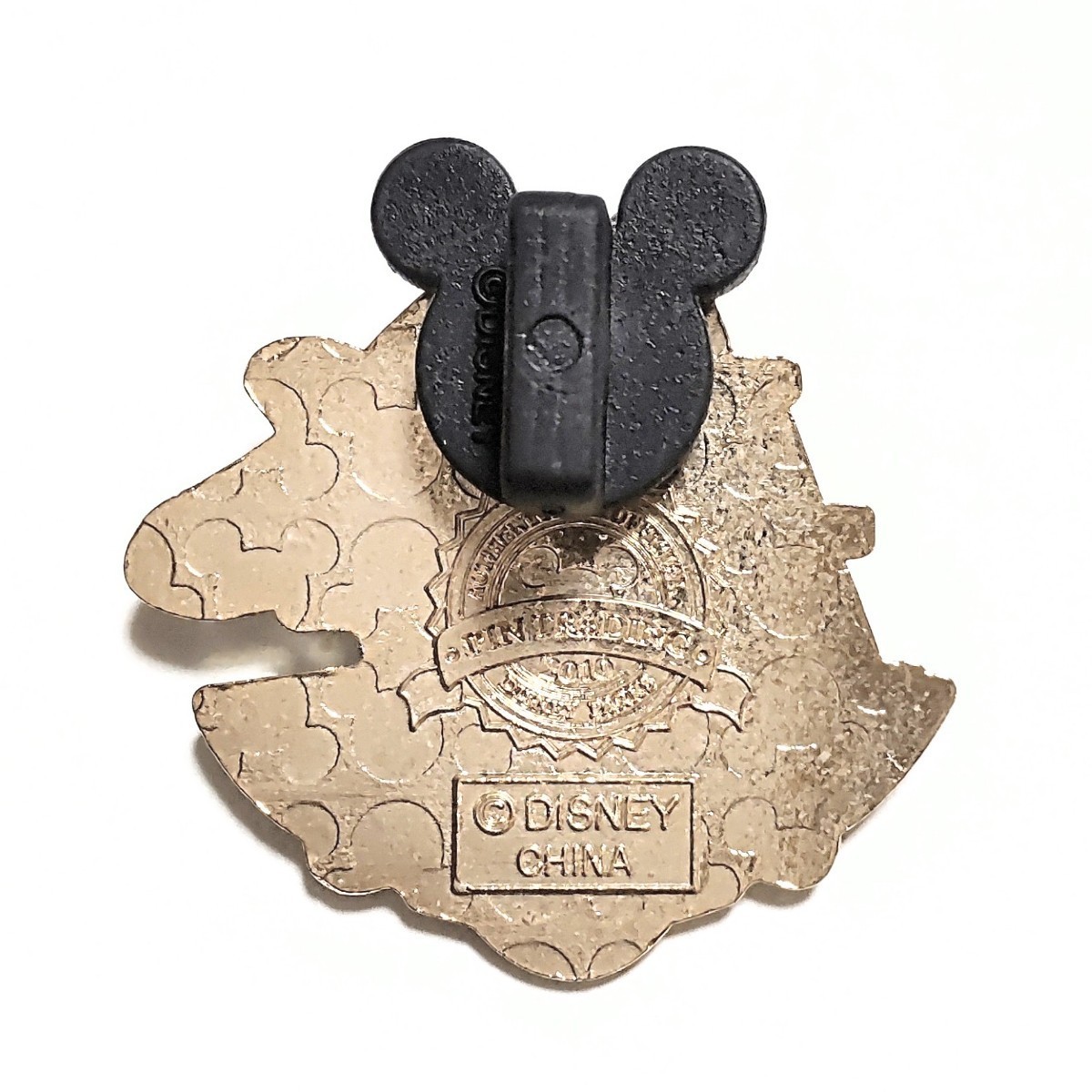 海外 ディズニーオークション ピンバッジ ドナルドダック チップ 