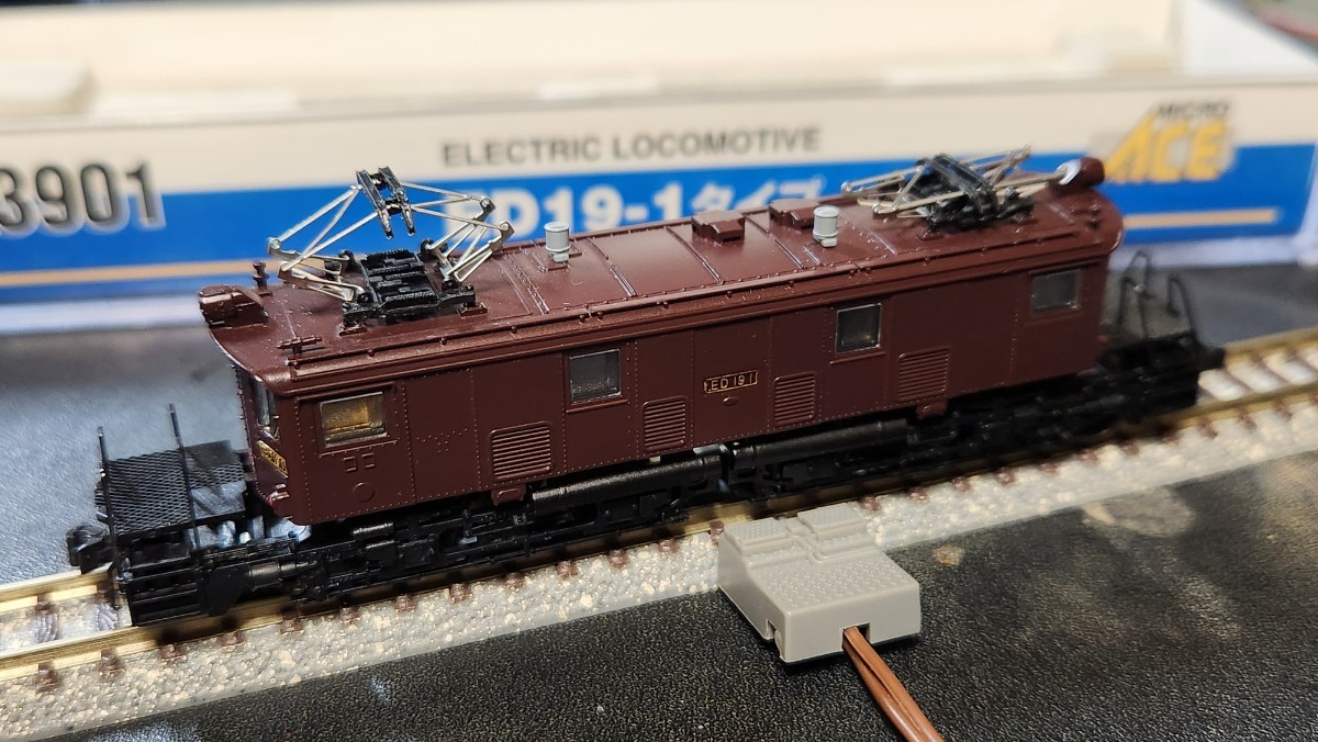 マイクロエース A3901 国鉄 電気機関車 ED19 ジャンク(電気機関車