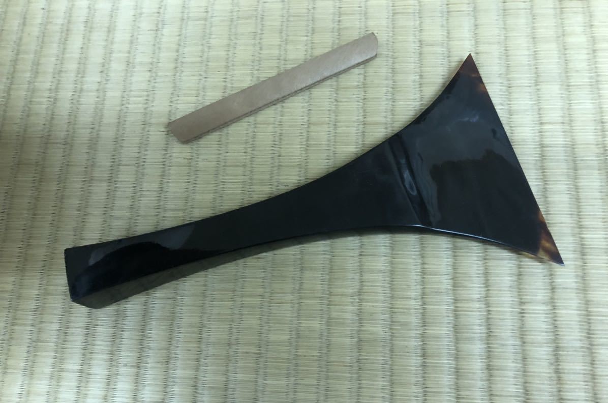 細棹三味線 和楽器 四棹 黒水牛製撥 駒4枚 【公式通販】