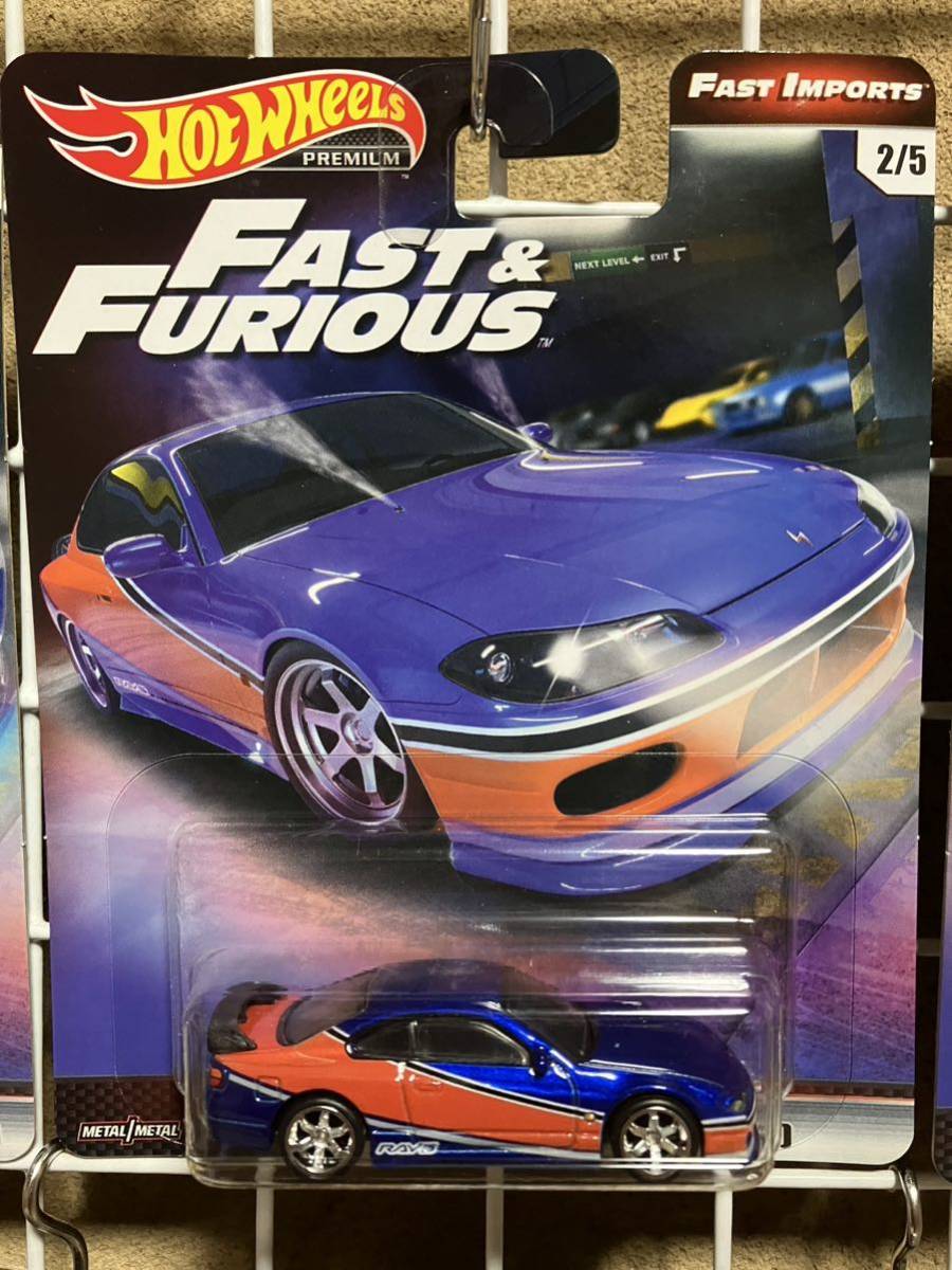 ホットウィール ワイルドスピード ファーストインポート R34 S15 R32