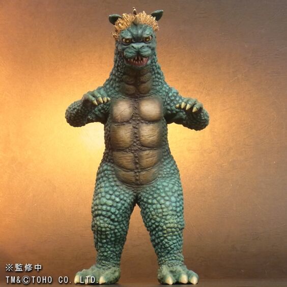 エクスプラス 東宝大怪獣シリーズ 「ガバラ」ミニラ付き 少年リック