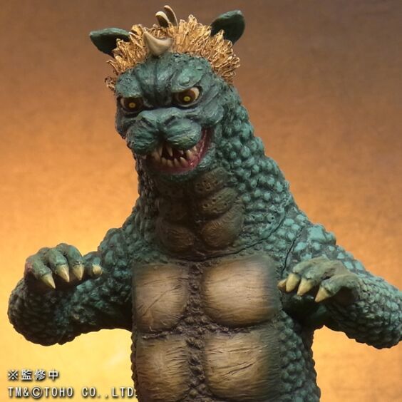 エクスプラス 東宝大怪獣シリーズ 「ガバラ」ミニラ付き 少年リック