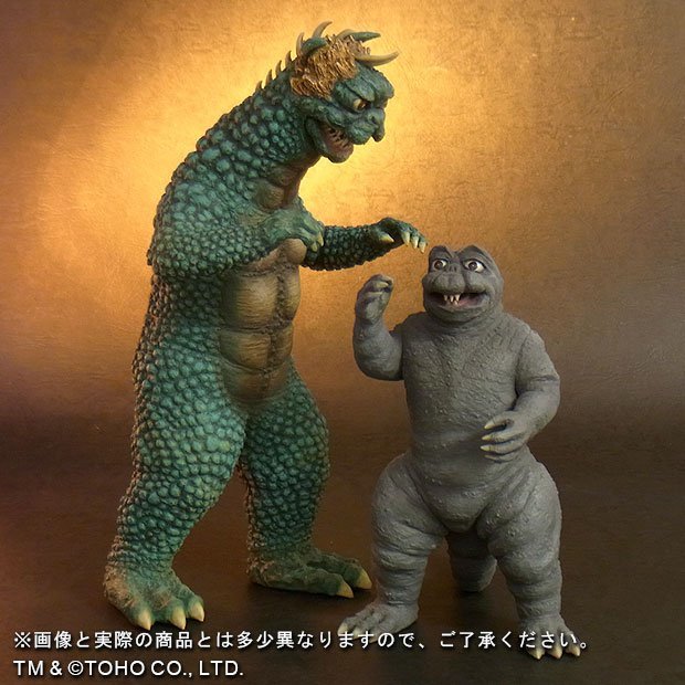 エクスプラス☆東宝大怪獣シリーズ〜ガバラ＆ミニラ エクスプラス 東宝大怪獣シリーズ 「ガバラ」ミニラ付き 少年リック