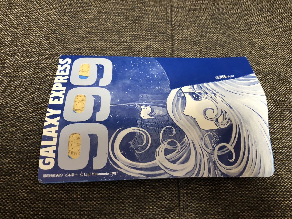 保管のみ☆銀河鉄道999 GALAXY EXPRESS 999の日記念入場券3枚 近鉄