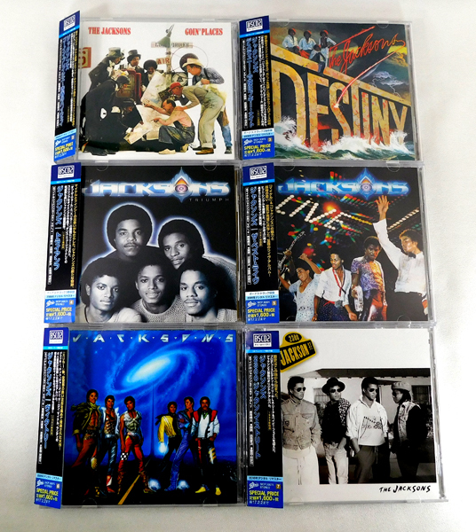 ザ・ジャクソンズ THE JACKSONS [Blu-spec CD2] 6タイトルセット