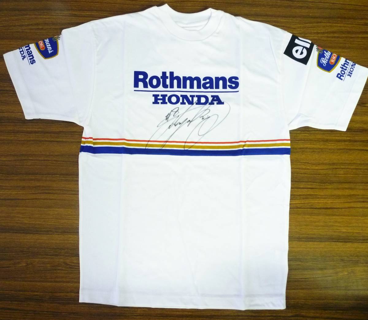 Tシャツ ロスマンズ ホンダ Rothmans HONDA ELF フリーサイズ #8 