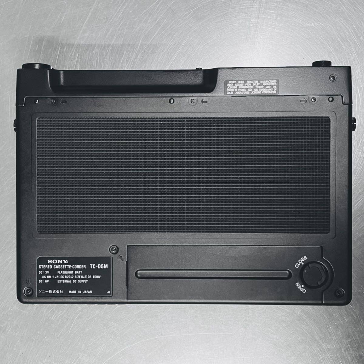 1円〜 ほぼ未使用品 SONY ソニー TC-D5M カセットデンスケ 通電確認