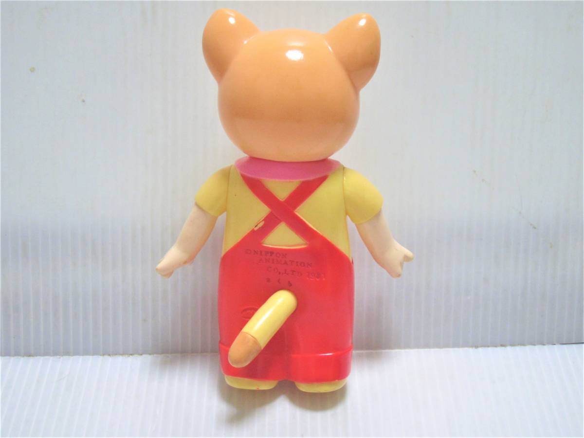 当時物！ ポピー製 フーセンのドラ太郎 さくら ソフビ 人形 (ソフビ 