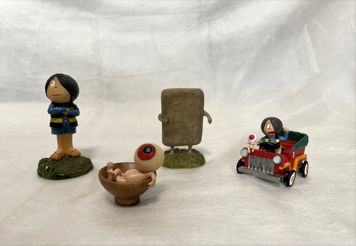 妖怪舎 妖怪フィギュアコレクション 妖怪自動車 など 6種 ゲゲゲの