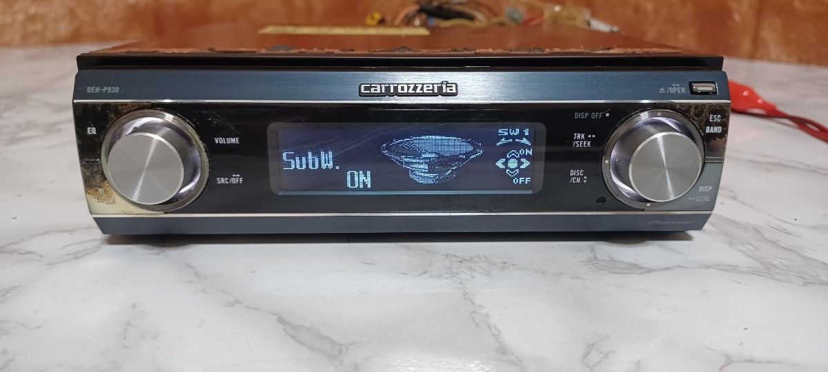 カロッツェリア DEH-P930 CDプレーヤー 1DIN 銅メッキボディ