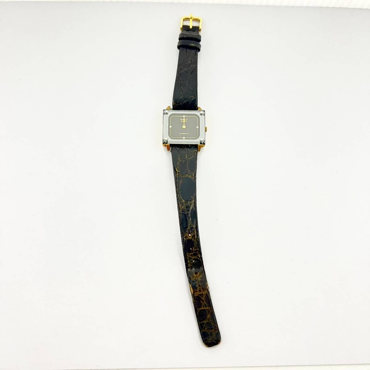 11092/ RADO 121.3135.2 ラドー FLORENCE QUARTZ クオーツ ブラック 